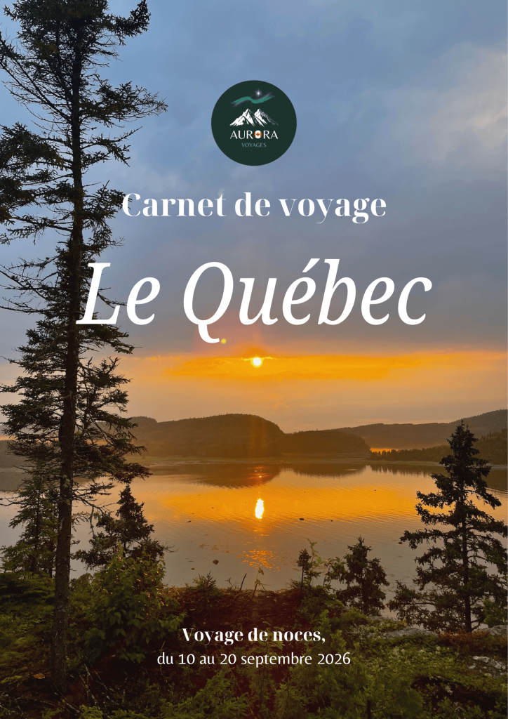 Illustration Carnet de Voyage Québec parc national du bic Canada