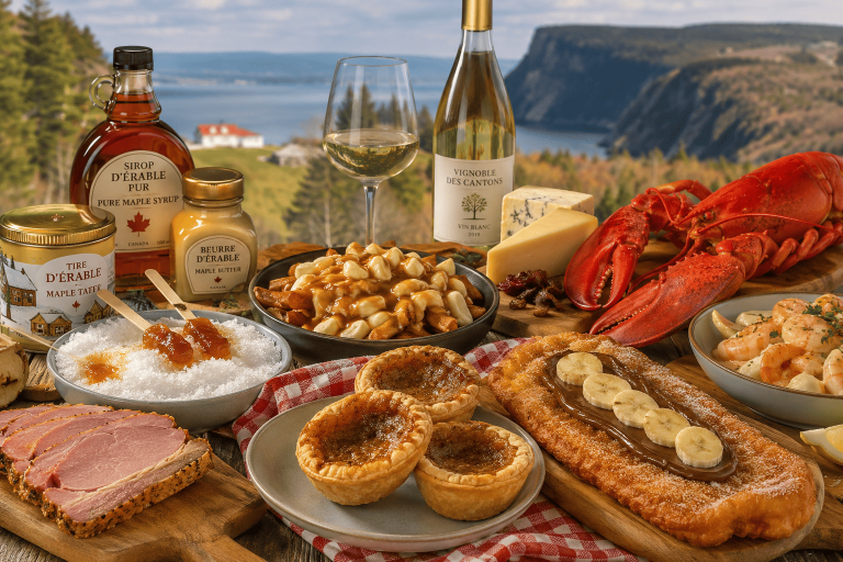 La Gastronomie au Québec et en Ontario