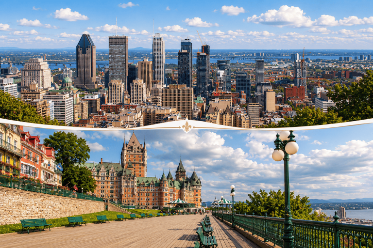 Montréal et Québec : deux incontournables 
